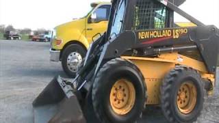 New Holland LS190 Skid Steer Loader [upl. by Eatnahs]