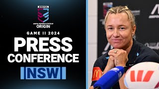 State of Origin 2024  NSW Sky Blues Press Conference  Game 2 [upl. by Teteak]