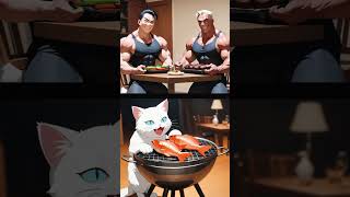 Meet the World’s Strongest Cats  Cats Bodybuilders Compilation cats cute catlovers funny [upl. by Avot]