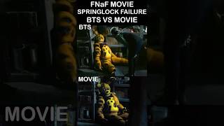 FNaF MOVIE Springlock Failure Behind The Scenes  FNaF Movie 2 Leak Not For Kids [upl. by Ahsenav108]