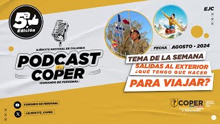 PODCAST COPER N° 5 Esta pensando en vacaciones al exterior en COPER les contamos el paso a paso [upl. by Philip820]