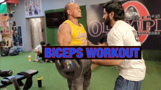 GROW YOUR BICEPS  TRY THIS WORKOUT  SUPERSET  BICEPS WORKOUT  INDIAN KAI GREENE INDIAN FITNESS [upl. by Aititil]