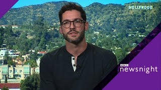 Lucifer actor Tom Ellis on saving the show  BBC Newsnight [upl. by Lleynod]