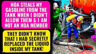 TRESPASSING HOA DOESNT REALIZE WHAT IS IN MY TANK I Am The Property Owner amp Im NO HOA Member rEP [upl. by Idnat]