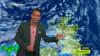 Tuesday afternoon forecast  Scotland  310718 [upl. by Aissat]