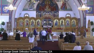 St Demetrios Orthros amp Divine Liturgy  Saturday October 26 2024 [upl. by Dorcy]