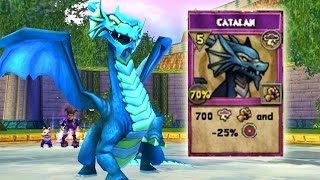 Wizard101 Crafting Catalan on My Storm [upl. by Nylodnarb]