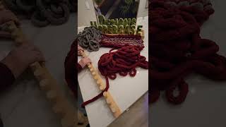 Chunky Blanket Loom [upl. by Nannek]