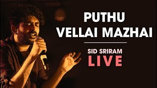 Sid Sriram live  Puthu Vellai Mazhai  Rhythm 2019 [upl. by Notlil]