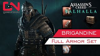 AC Valhalla Brigandine Full Armor BEAR type Set Locations amp Showcase [upl. by Lesiram]