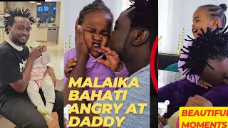 DIANA BAHATI AND BAHATI BEAUTIFUL MOMENTS WITH BABY MALAIKA  MALAIKA BAHATI FIGHTING DADDY [upl. by Ylurt]