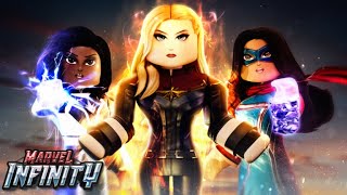 All of the marvels showcase Captain marvel Ms Marvel And Monica ranbeau marvel infinity [upl. by Enitsenrae]