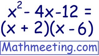 factoring trinomials 2 [upl. by Alyt804]