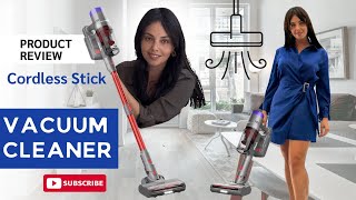 Avamia Cordless Stick Vacuum Cleaner Review [upl. by Laucsap297]