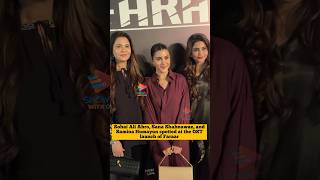 Sohai Ali Abro Sana Shahnawaz and Samina spotted at the OST launch of Faraar [upl. by Akkinahs]