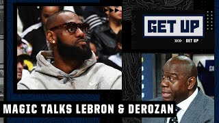 Magic LeBron has to take blame for DeMar DeRozan going to the Bulls instead of the Lakers  Get Up [upl. by Anaoy187]