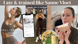 I Ate and Trained like Sanne Vloet for a week  Soul Sync Body review  Gut Reset Meal Plan [upl. by Zelig]