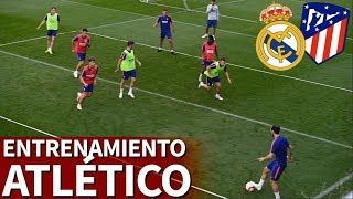 Real Madrid vs Atlético  Entrenamiento desde el Cerro del Espino  Diario AS [upl. by Emiaj]