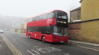 New Wrightbus Electroliner Electric Buses On London Bus Route U5 [upl. by Quintessa]