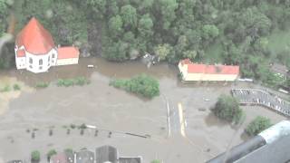 Luftaufnahmen vom Hochwasser in Passau und Umgebung  Montag 3 Juni 2013 I PNP [upl. by Atinreb533]