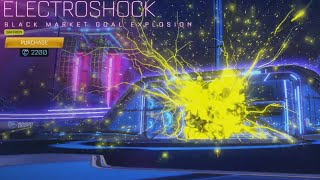 ELECTROSHOCK Black Market Goal Explosion in Rocket League Item Shop [upl. by Attemaj818]