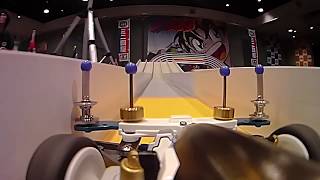 【Tamiya Mini4wd Slow Motion】ミニ四駆 オンボードカメラ映像・ハイパーダッシュサーキット2015 [upl. by Nalloh26]