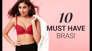 Bra Essentials Top 10 Must Have Bras [upl. by Noni]