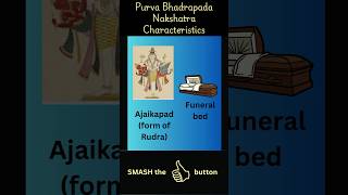 Purva Bhadrapada Nakshatra Characteristics vedicastrology nakshatra purvabhadrapada poorattathi [upl. by Arbrab]