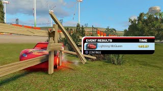 Cars 3 Driven to Win Best lap challenge cars3 cars3driventowin şimşekmQueen lightningmcQuen [upl. by Innattirb]