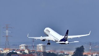 AIRBUS SHOW A321NEO A321 A320  LUFTHANSA  TAP AIR PORTUGAL [upl. by Koloski22]