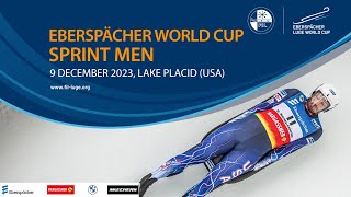 RELIVE  Sprint Men  EBERSPÄCHER Luge World Cup  Lake Placid USA [upl. by Valery]