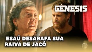 NOVELA GÊNESIS Esaú desabafa sobre sua raiva de Jacó [upl. by Aseuqram]