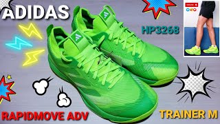 Zapatillas ADIDAS RAPIDMOVE ADV Sneakers Unboxing amp Review  ASMR [upl. by Notloc]