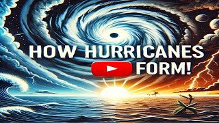 How Hurricanes Form  What is the process of hurricane formation [upl. by Lambard768]