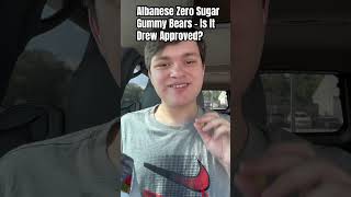 Albanese Zero Sugar Gummy Bears  Drew Approved food foodshorts foodtaste gummybear gummybears [upl. by Neelrahc68]