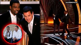 TODO ES CULPA DE ADAM SANDLER POR EL WILL SMITH ABOFETEÓ A CHRIS ROCK [upl. by Drugge133]