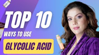 10 Creative Uses For Glycolic Acid In Skincare  Maximize Your Routine [upl. by Idnak]