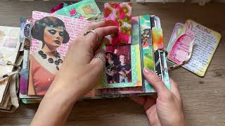 Junk Style Art Journal Class Alert [upl. by Yenahpets]