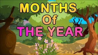 Nursery Rhyme Street  Months Of The Year Song  Popular Nursery Rhymes and Kids Songs  Ep 11 [upl. by Nnaihs]