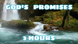 GODS PROMISES  FAITH  STRENGTH IN JESUS  3 HOURS [upl. by Shanleigh730]