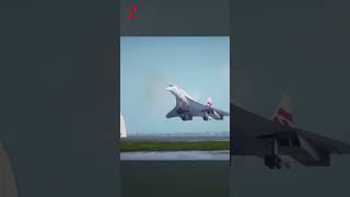 Super sonic passenger plane concorde youtubeshorts shorts technology [upl. by Sinaj]