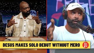 Desus Makes Solo Debut WITHOUT Mero  Desus Hosts Jimmy Kimmel Live After Show is Canceled [upl. by Kcirdla]