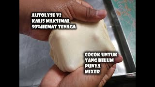 TEKNIK AUTOLYSE VERSI 2 KEKALISAN MAKSIMAL 90 HEMAT TENAGA COCOK UNTUK PEMBUATAN ROTI DAN DONAT [upl. by Naul]