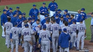 TEXTOR Gm5 Blue Jays take lead in a wild 7th inning [upl. by Morena]