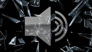 Glass Breaking Sound Effect HQ  Free to use [upl. by Riebling804]