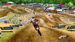 MXGP The official videogame  Maggiora ITALY  MX2 Gameplay XBOX 360 [upl. by Plantagenet14]