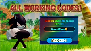 All WORKING Codes In Sonic Speed Simulator October 2024 Roblox Sonic [upl. by Gow758]