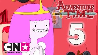 Äventyrsdags  Topp 5 Prinsessor  Svenska Cartoon Network [upl. by Enelram]