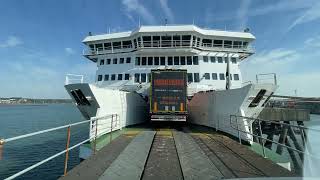 Boarding MV Isle of Inisheer at Pembroke Dock 19924 [upl. by Sigfried]