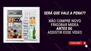 FRIGOBAR MIDEA 93L É BOM ESSE ME AGRADOU É BONITO E TEM ÓTIMO CUSTO BENEFÍCIO [upl. by Vola760]